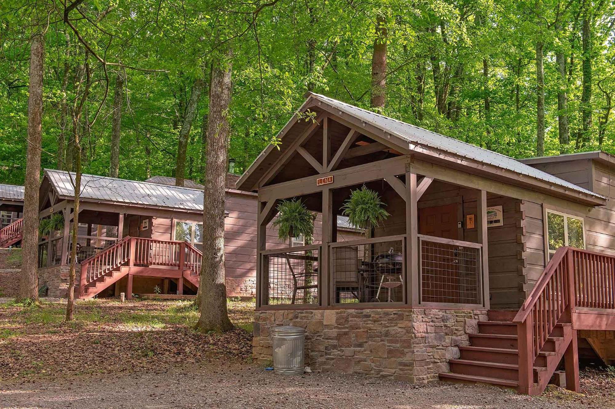 Lena Cabin Wooded Tiny Cabin - Hot Tub Чатануга Екстериор снимка