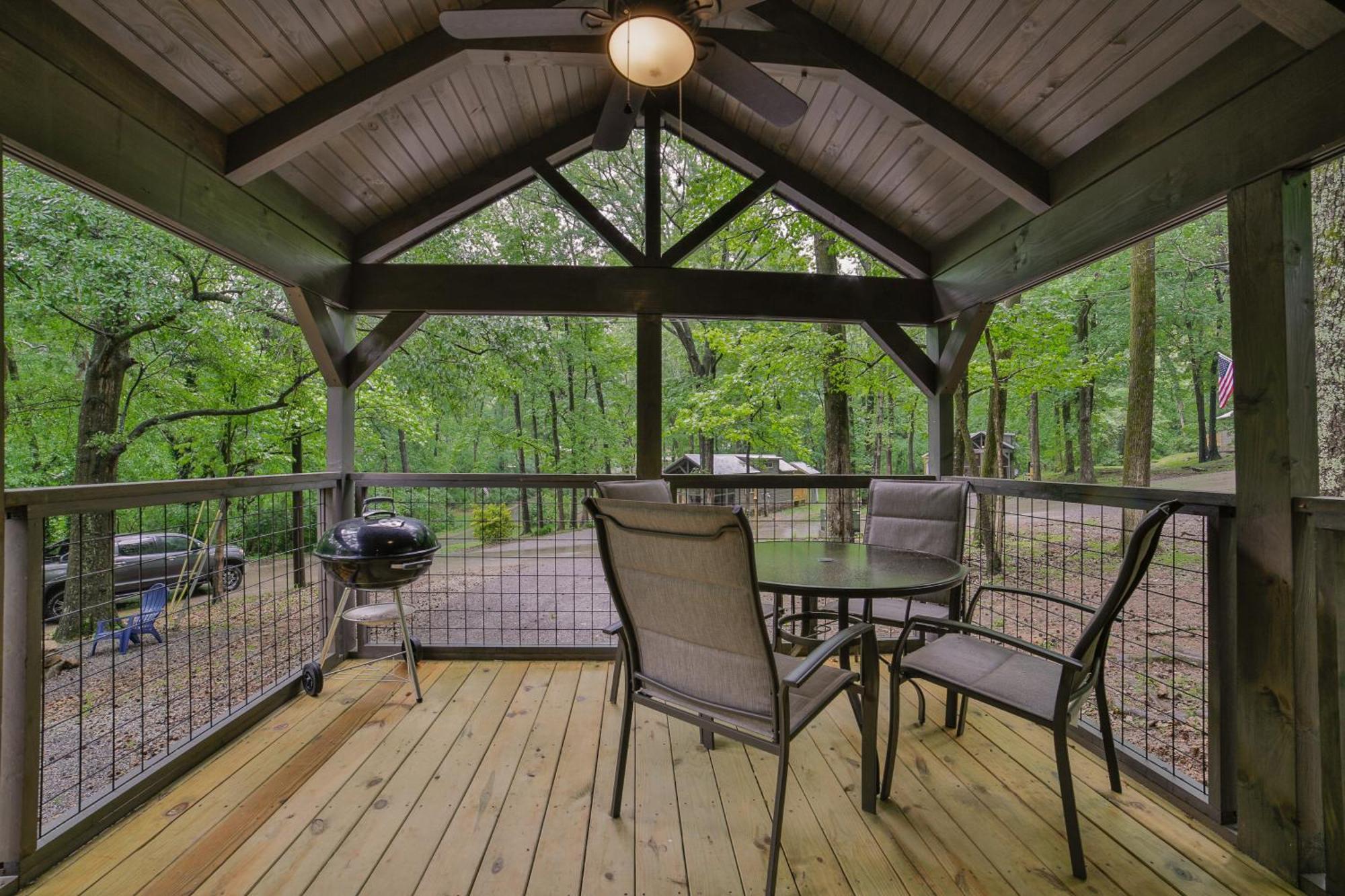 Lena Cabin Wooded Tiny Cabin - Hot Tub Чатануга Екстериор снимка